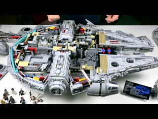 [qewbite] самый большой набор в мире! lego star wars millennium falcon 2017