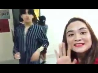 170416 duet song festival обновление instagram'а ngoc xuan nhi с #infinite