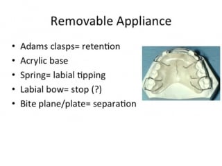 Orthodontic treatment pt