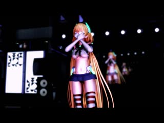 Mmd r 18 angela pink cat shimakaze cosplay normal version author aquinas