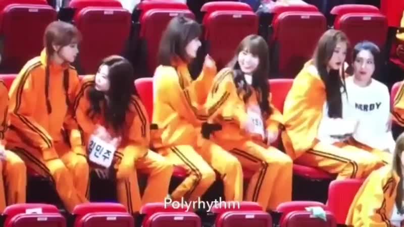 190107 izone in isac 2019 reveluv sakura vs once nako
