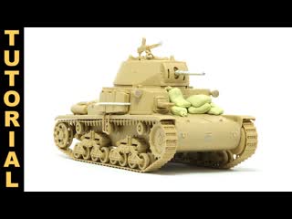 [part 1] building and upgrading tamiyas m13 ⁄40 carro armato scale modeling tutorial