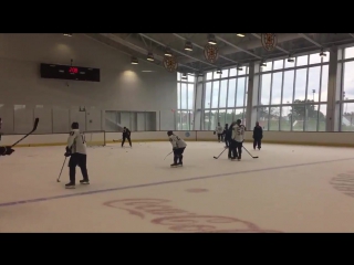 Free throws in a seasonal camp with the boston bruins and the lovely sound of the rod 15 09 17