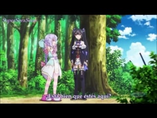 Choujigen game neptunia the animation (sub español) #10 en frente de la batalla (conflicto) de oblivion