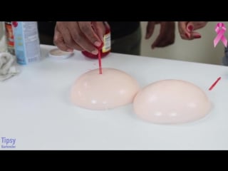 Long island iced tea jello breasts (breast cancer awareness)