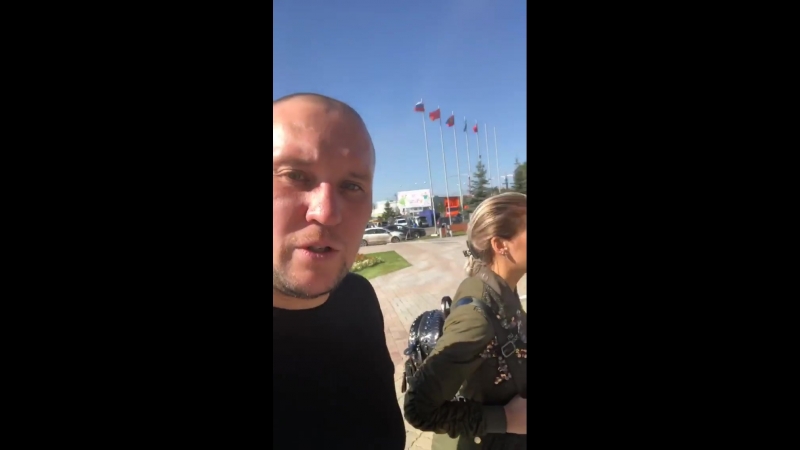 Митяй на автовыстае