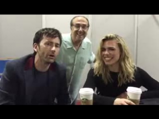 Billie and david @ww comiccon