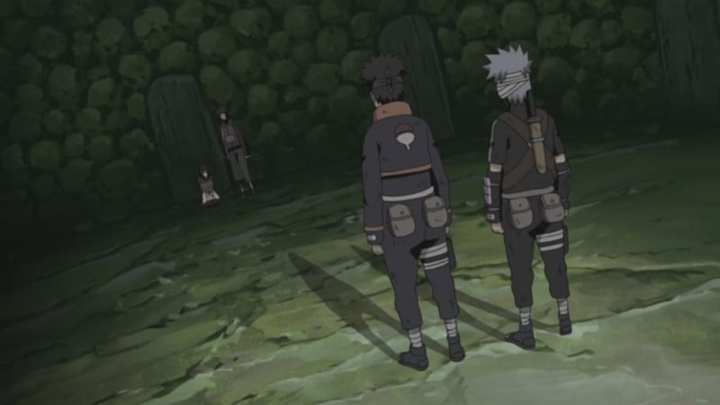 Какаши и обито против какко