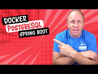 Spring boot docker and postgresql