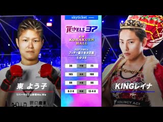 Yoko higashi vs kingreina