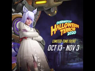 Ghouls just want to have fun! scare the competition as shin ryeong dva legendary