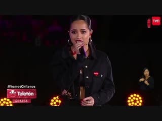 Becky g mayores / sin pijama (teletón chile 2018)