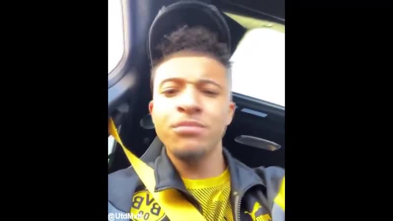 Look what jadon sancho posted on his instagram