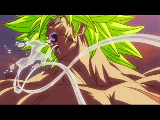 드래곤볼 브로리 전투씬, dragonball broly action scene mad