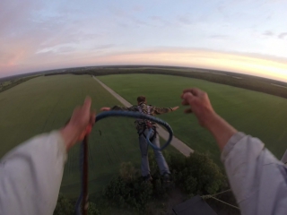 Ropejumping прямо с "радуги" porn sports club "sky"gopr1697