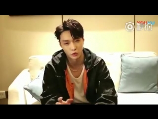 [video] 171227 lay video message @ jj lin press conf