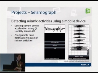 Qtineducation using qt for student and research projects in mobile computing