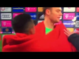 Thiago alcantara manuel neuer