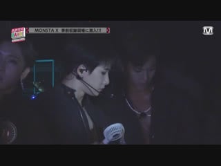 [181210] monsta x special interview @ backstage m!contdown from m tame bang