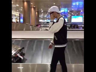 [fancam] 160507 югём @ incheon airport