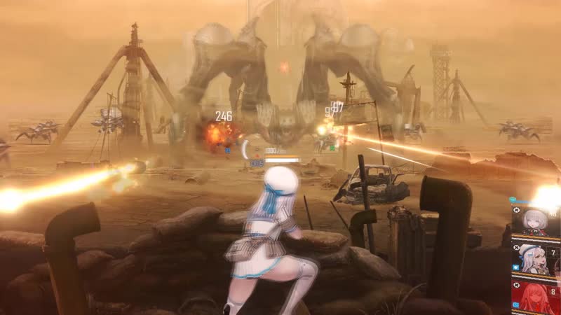 Nikke the goddess of victory gameplay