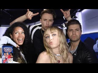 Party in the u k feat @mileycyrus, @romankemp, @vicknhope and @sonnyjay