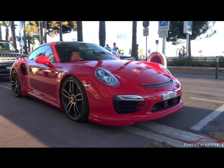 Cod | porsche 991 techart turbo s flames and loud pops bangs !