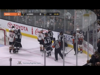 Hockey fights andrew cogliano vs oscar fantenberg | nov 25, 2017 | хоккейные драки