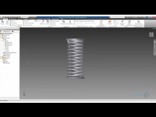 Адаптивная пружина в inventor [full hd]