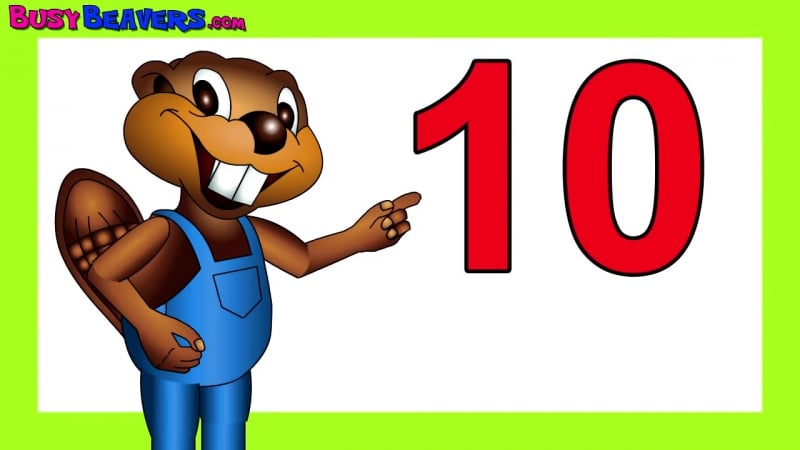 Считаем на английском от 1 до 10