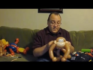 Chimpanzee or monkey balloon porn tutorial (balloon twisting modeling #11)