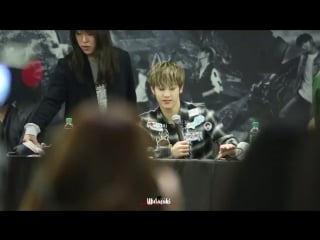 [fancam] 161028 фансайн на мёндоне