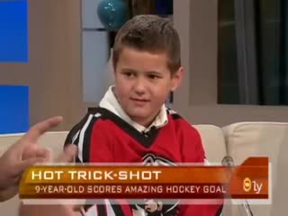 Youtube's 9 year old hockey star