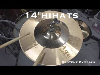 Centent cymbals age b10 (sound test2 by iphone6)