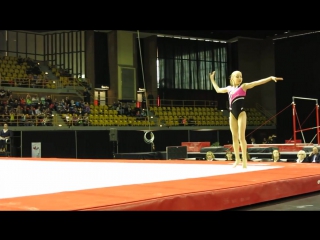 Angelina simakova rus fx finals linternational gymnix 2015