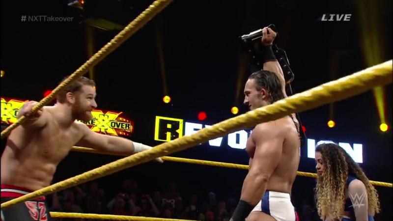 Adrian neville vs sami zayn nxt championship