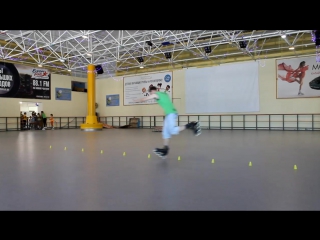 Roller family chornyi andrii (slalom)