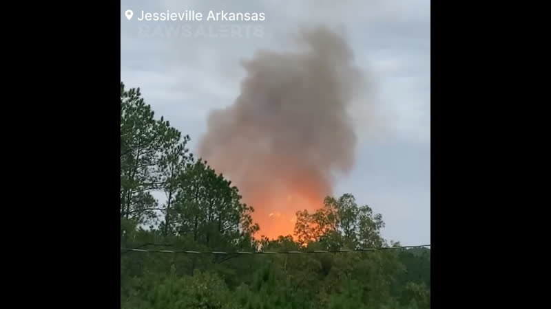 В арканзасе взорвался газопровод, в округе началась эвакуация жителей