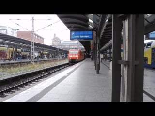 Zuge in hamburger hbf