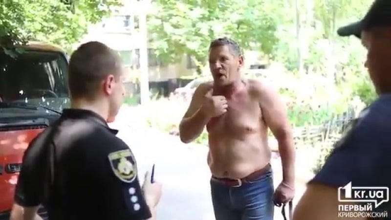 Распяли мальчика с колорадской лентой в кривом роге