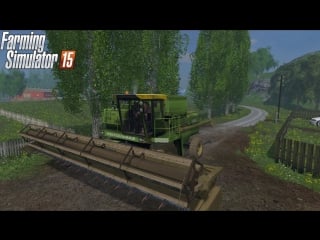 Мод комбайна дон don 1500а farming simulator 2015