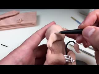 What is this sculpting a subscribers drawing! sculpt this e01 polymer clay timelapse tutorial