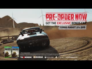 Wreckfest console release date trailer