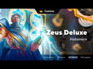 Обзор игрового автомата zeus deluxe от habanero