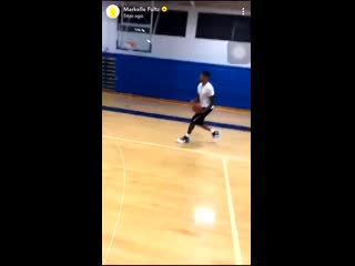 Markelle fultz (@markellef) uploaded some highlights on snapchat of him dribblin ( 1280 x 720 ) mp4