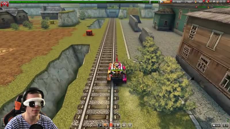 [tankionlinejekamix] танки онлайн | слепые голдоловы | jekamix vs настян на желание!