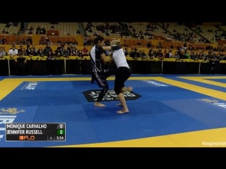 Monique carvalho vs jennifer russell 2016 ibjjf no gi world championships