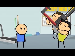 Fitness buff cyanide happiness shorts