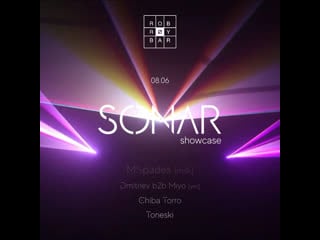Sonar showcase promo @ rob roy bar