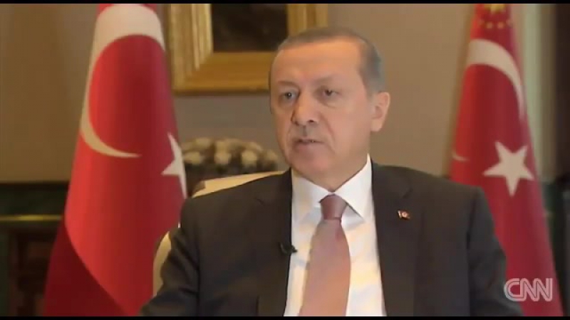 Реджеп эрдоган записал видеообращение к кацапне